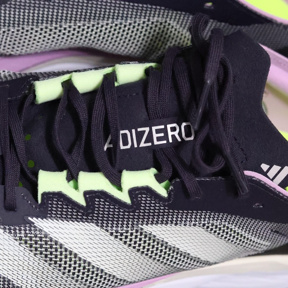 Adidas Adizero Boston 12 IG3319 Running Shoes size 12 Gray Green Pink  Black - Picture 10 of 16